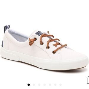 Sperry Pier Wave slip on sneaker size 8.5 GUC shows wear but can be washed